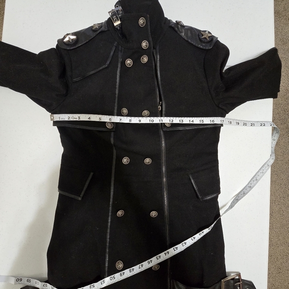 PUNK RAVE The Secret Order Dress Black Women's Small Goth Punk Grunge Emo - Picture 10 of 16